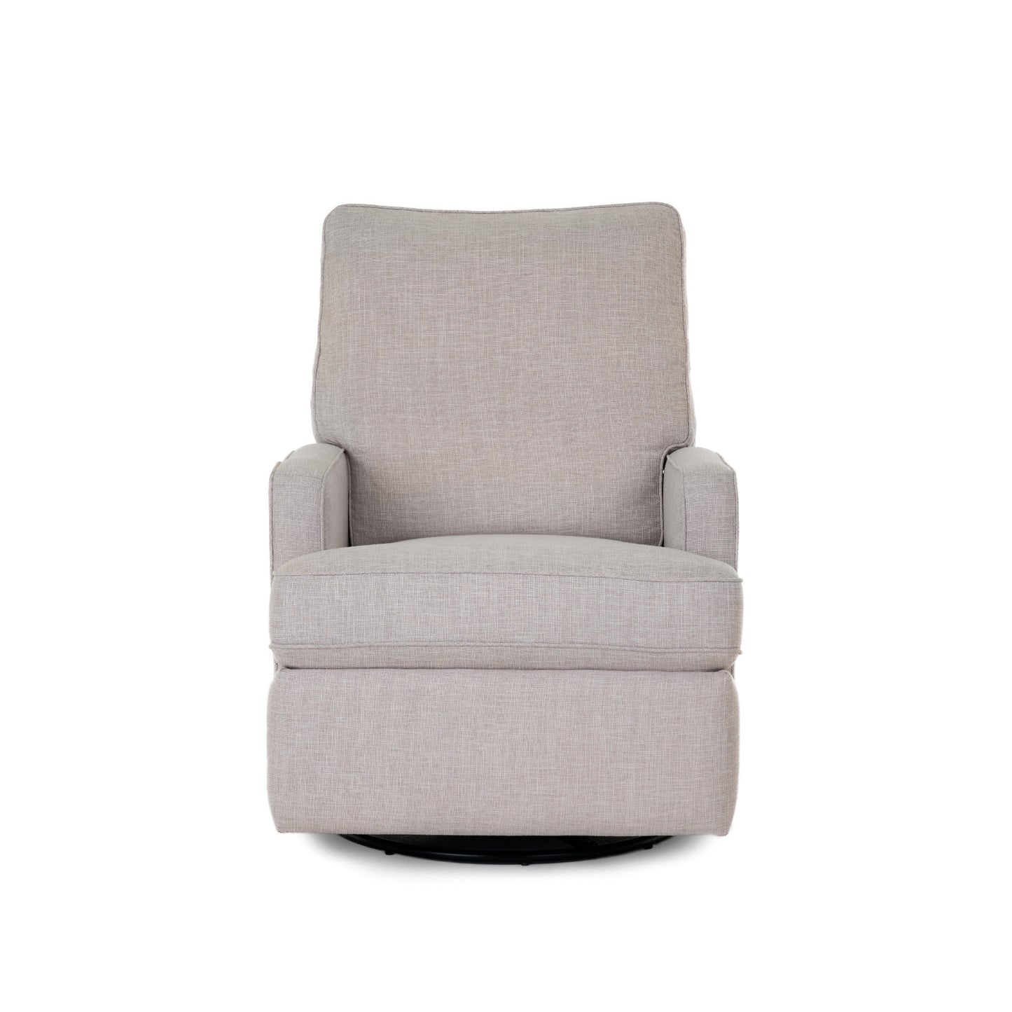 Obaby Madison Swivel Glider Recliner Chair - Oatmeal