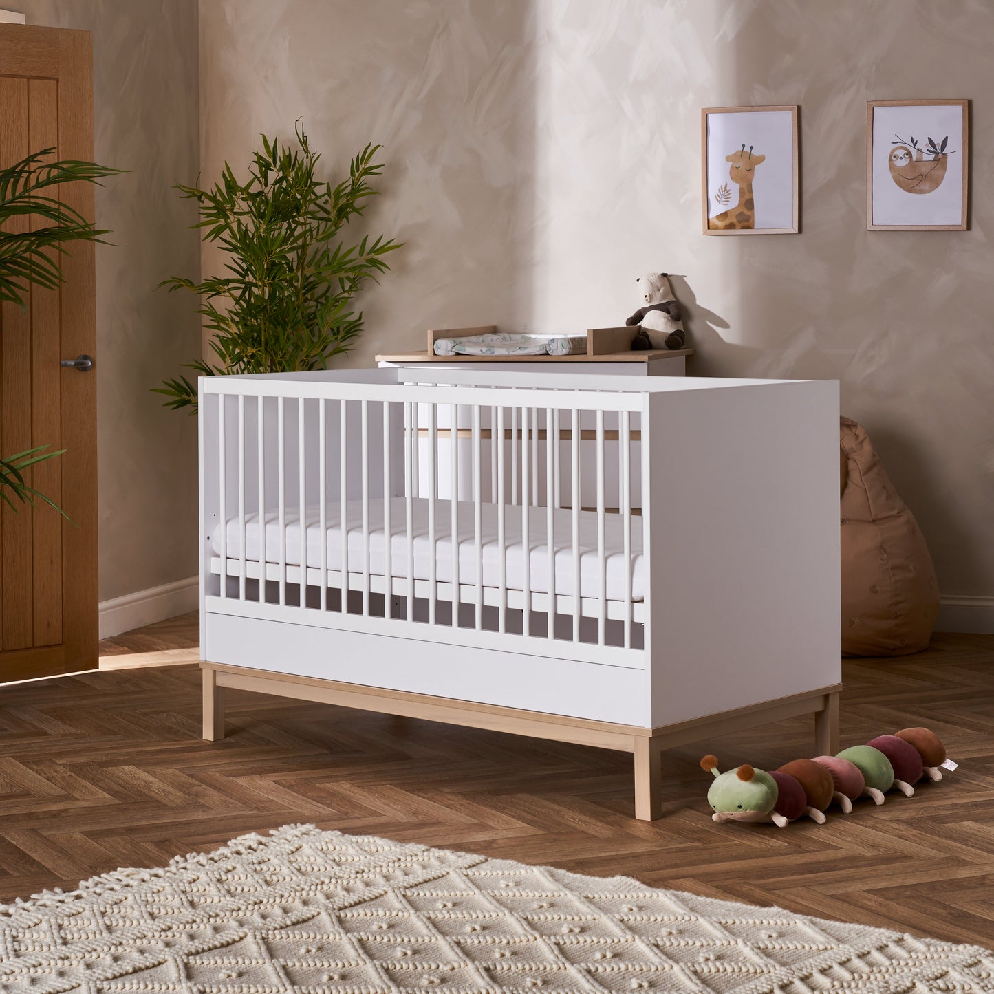 Obaby Astrid 2 Piece Room Set - White