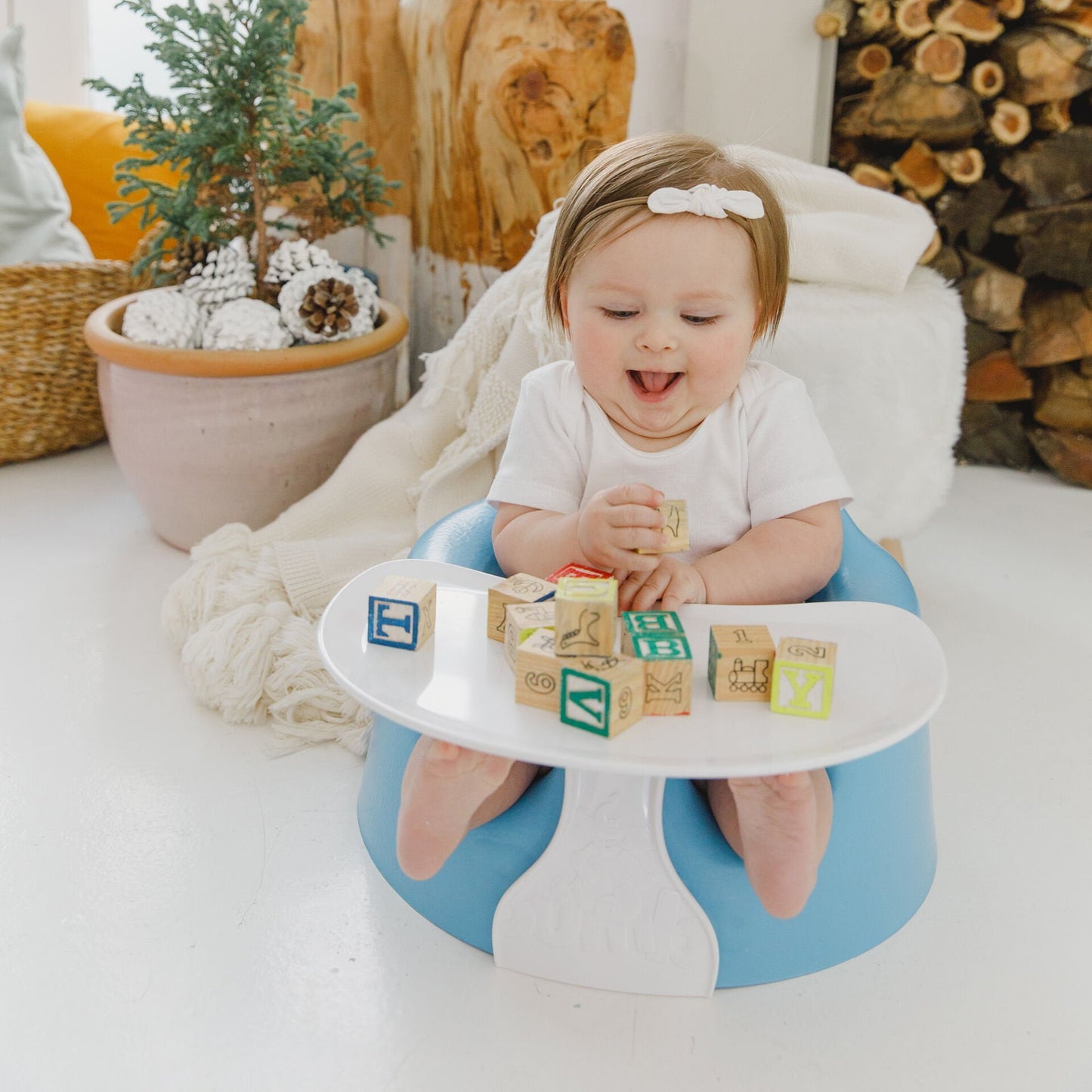 Bumbo Floor Seat - Powder Blue