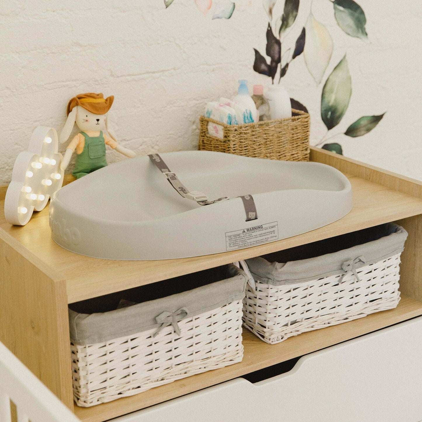 Bumbo Changing Pad - Cool Grey