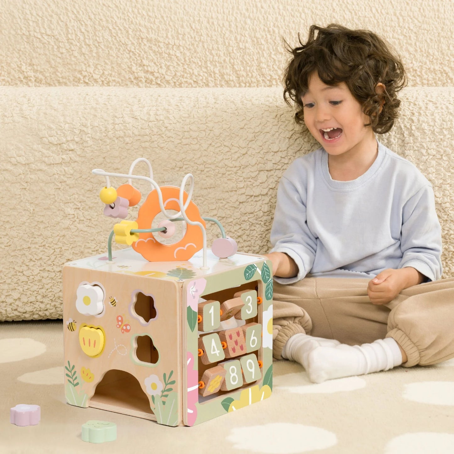 Classic World Honeybee Activity Cube