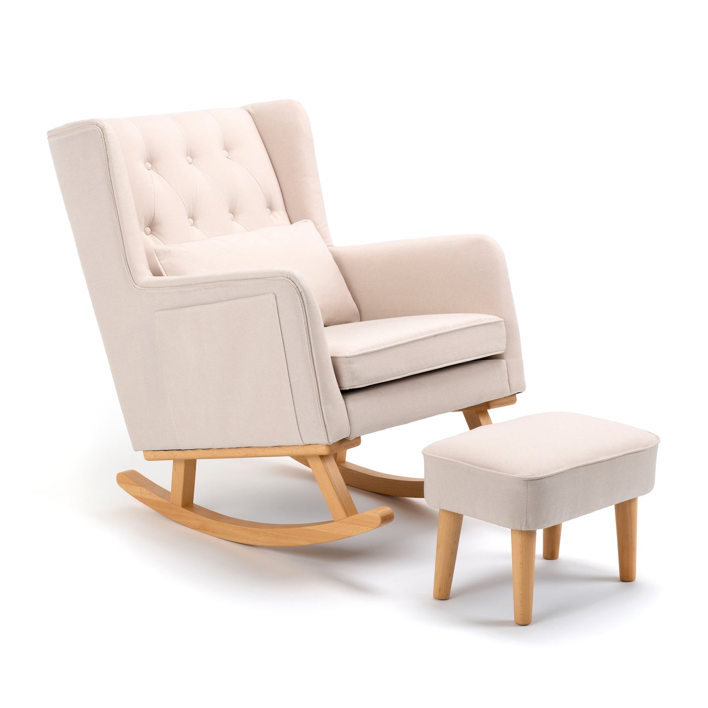 Babymore Lux Nursing Chair with Footstool
