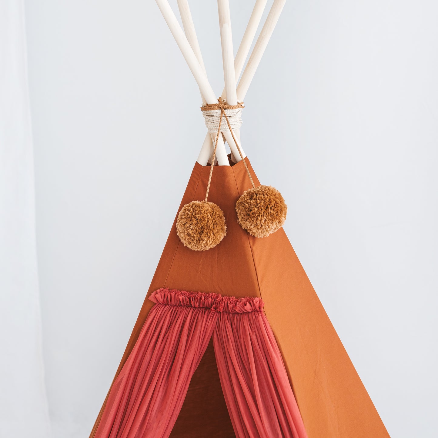 MINICAMP Fairy Kids Play Tent with Tulle in Cognac