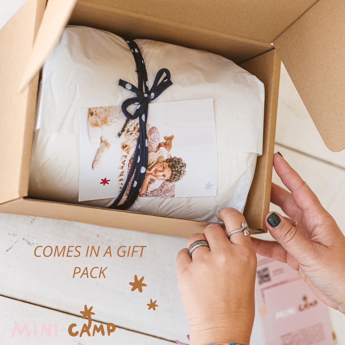 MINICAMP Kids Playmat with Ruffles - Grey