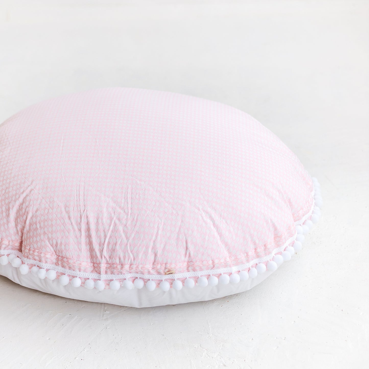 MINICAMP Big Floor Cushion - Rhombus Diamond Pink