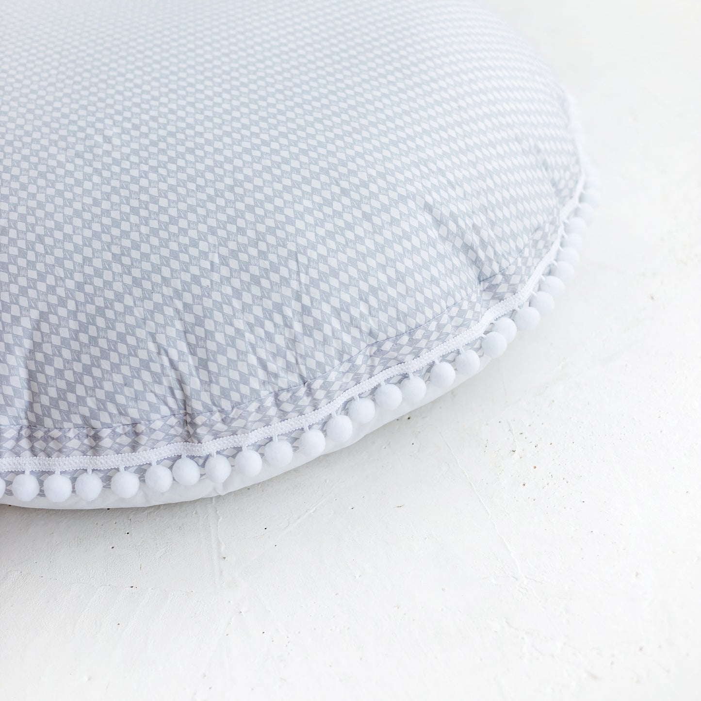 MINICAMP Big Floor Cushion - Rhombus Diamond Grey