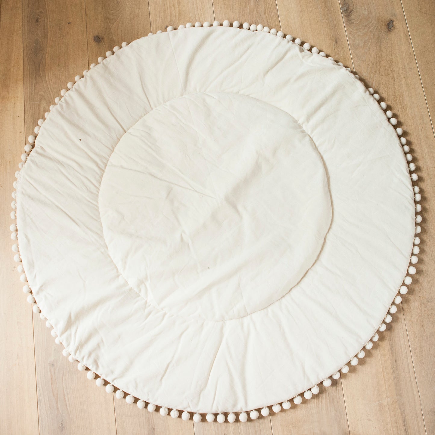 MINICAMP Kids Playmat with Pompom Border