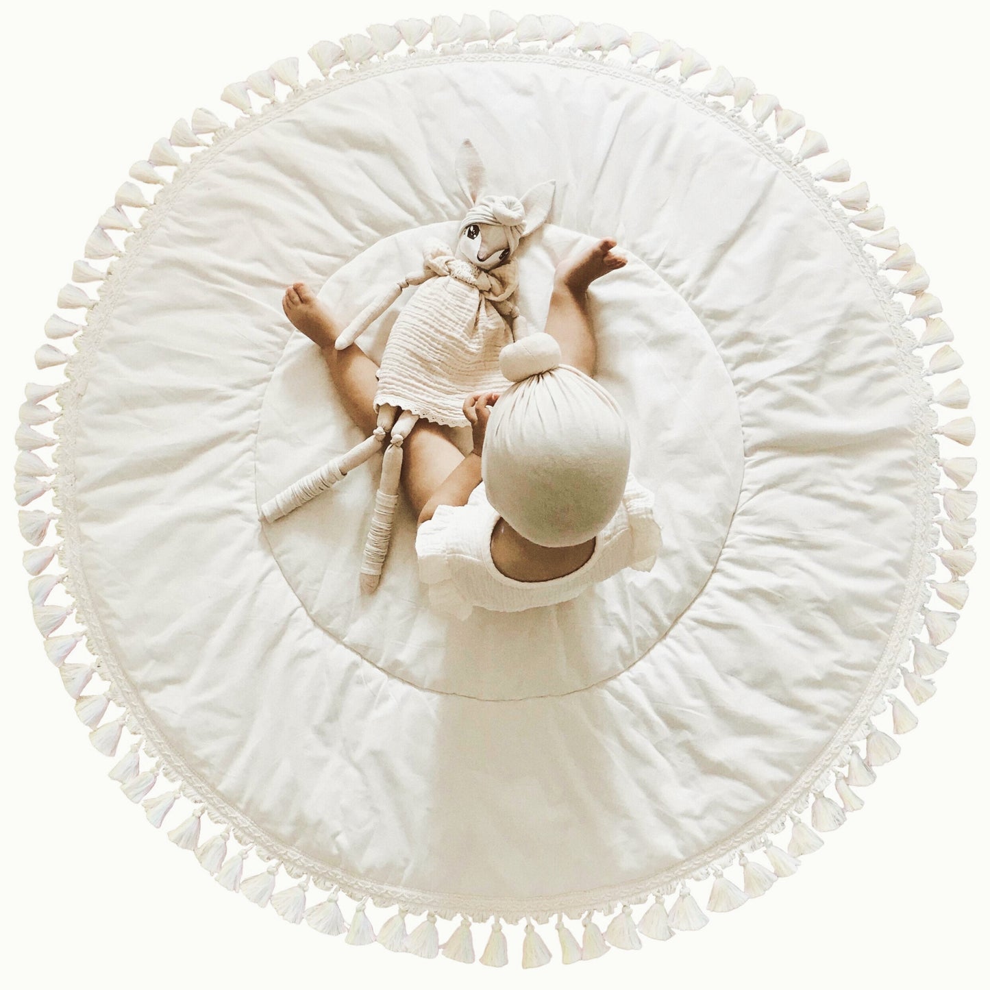 MINICAMP Kids Playmat with Tassel Border