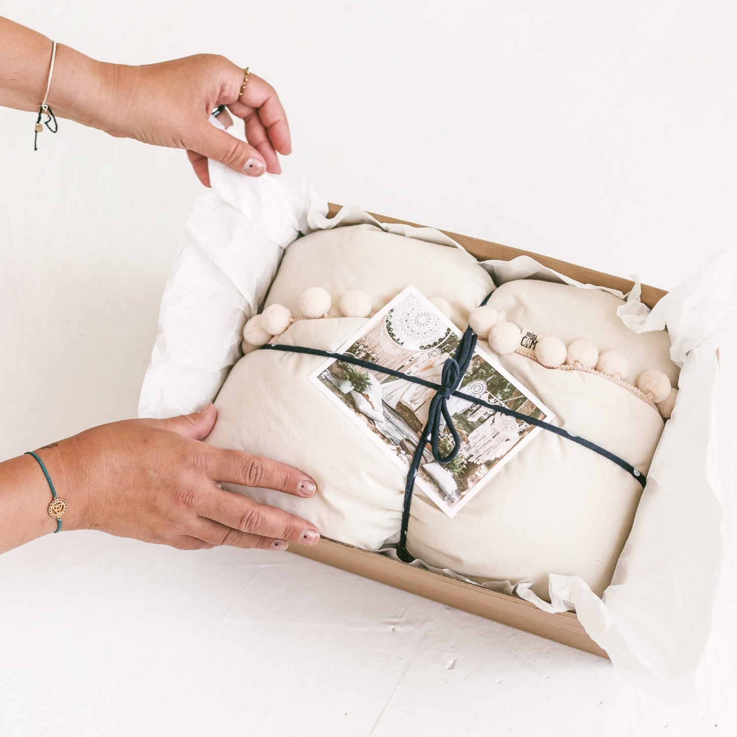 MINICAMP Kids Playmat with Tassel Border