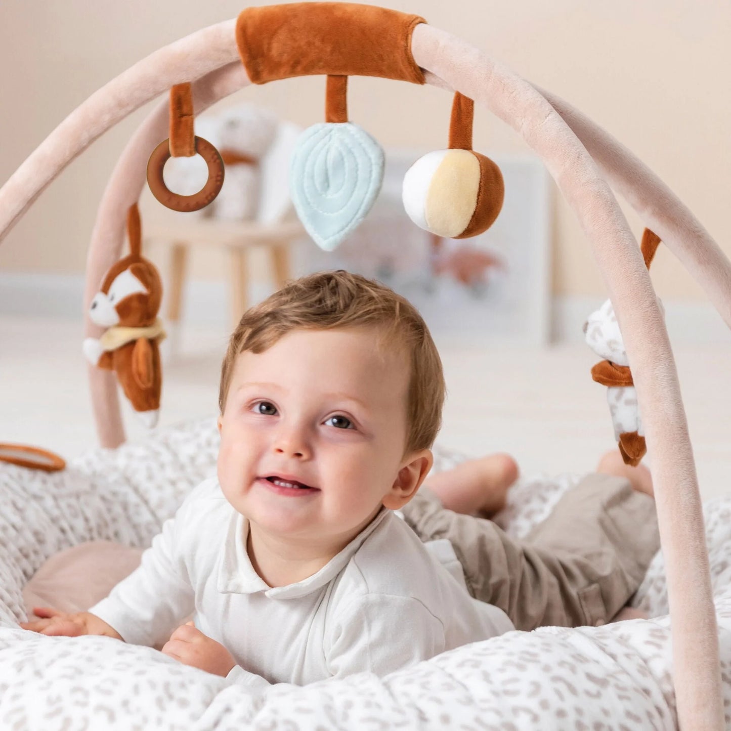Nattou Stuffed Playmat – Boris & Jungo