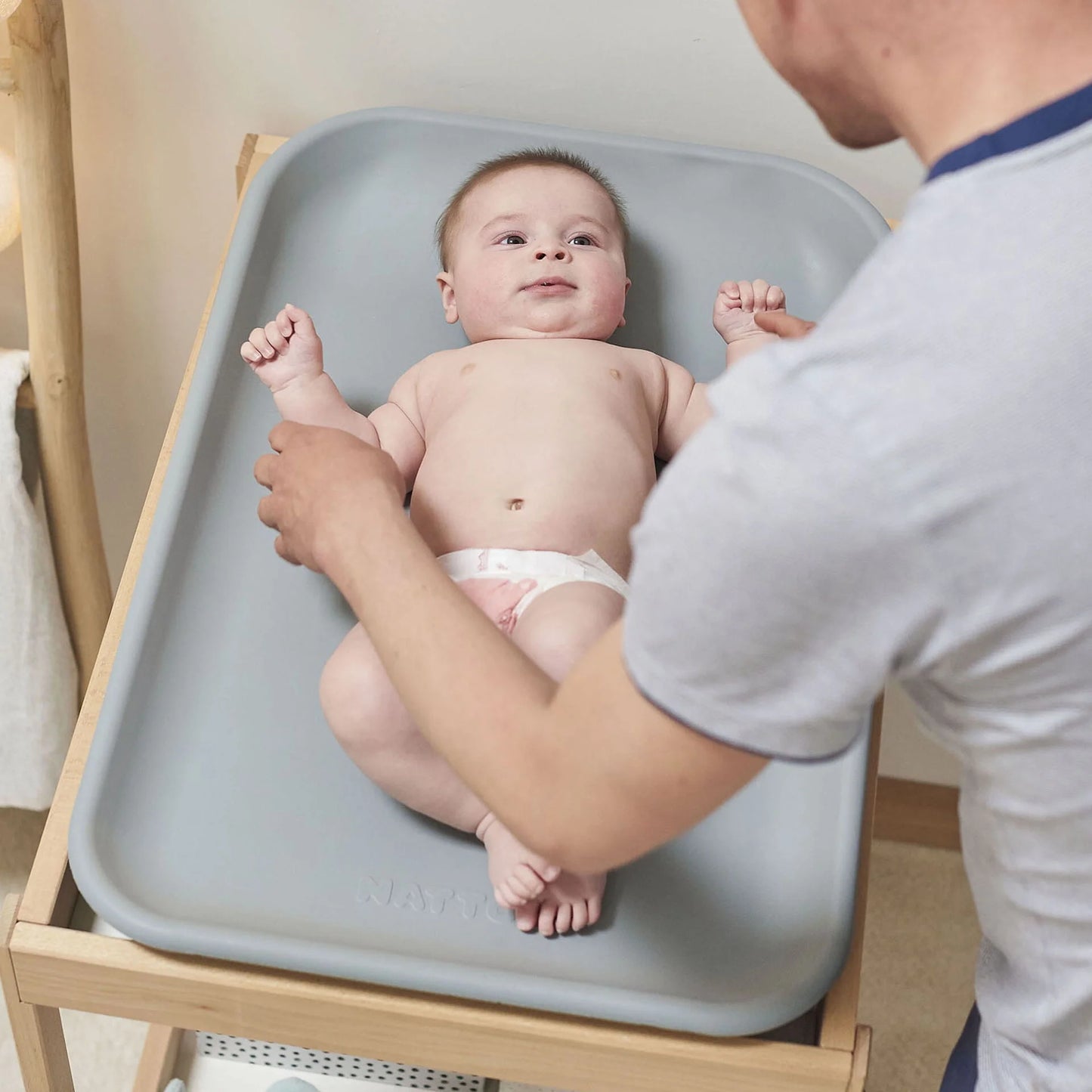 Nattou Foam Changing Pad – Grey