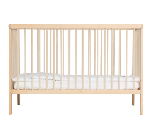 Mokee Mini Cot Bed (120 x 60) - Beech