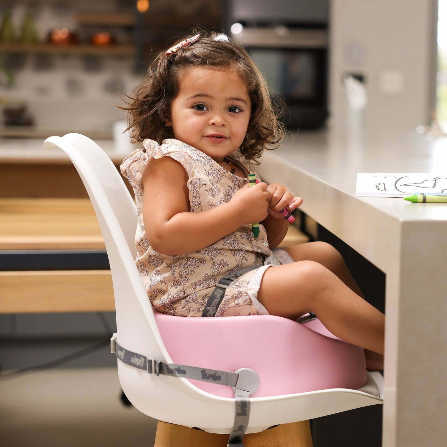 Bumbo Booster Seat - Cradle Pink