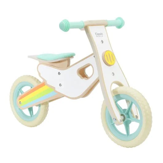 Classic World Rainbow Balance Bike