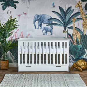 Obaby Evie Cot Bed - White