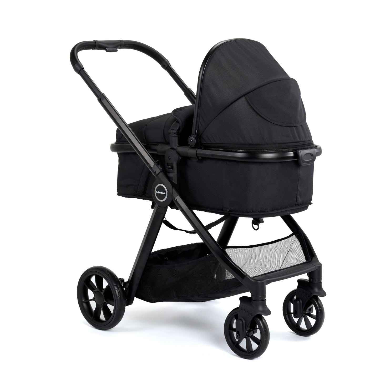 Babymore Mimi 2 in 1 Pram Pushchair - Black