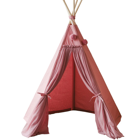 MINICAMP Fairy Kids Play Tent with Tulle in Rose