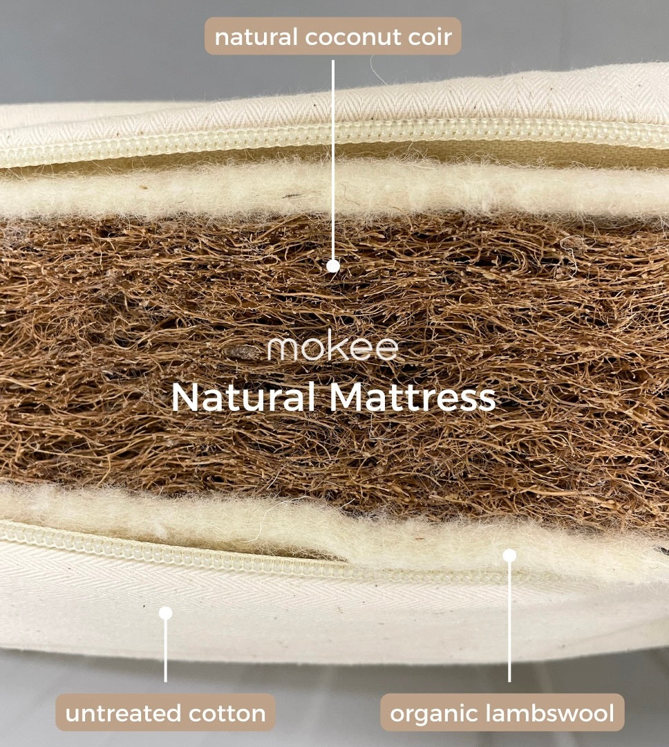 Mokee Mattress 120x60 - Natural