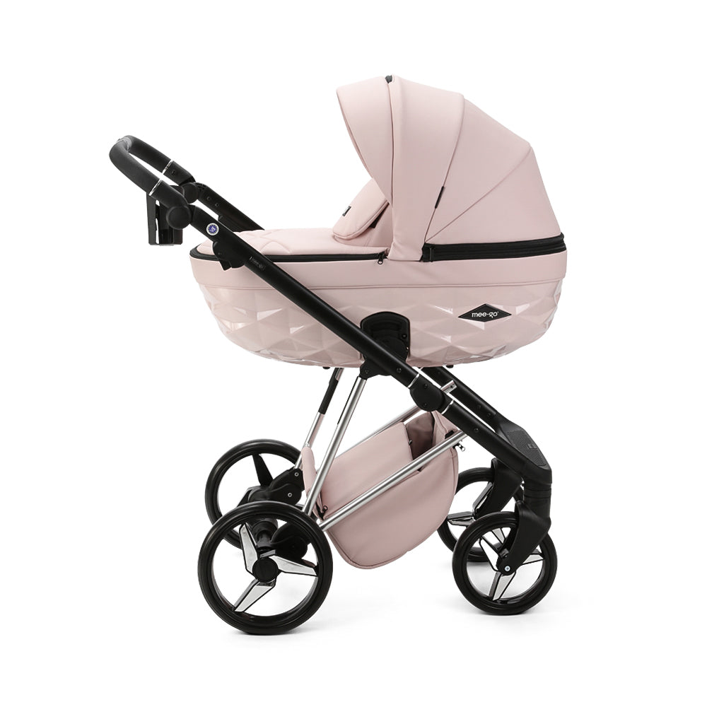 Mee-go Milano Quantum 3-in-1 Travel System - Pretty in Pink