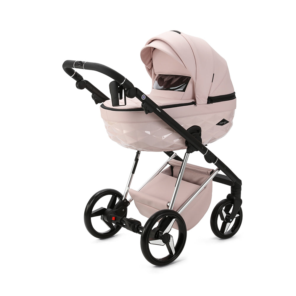 Mee-go Milano Quantum 3-in-1 Travel System - Pretty in Pink