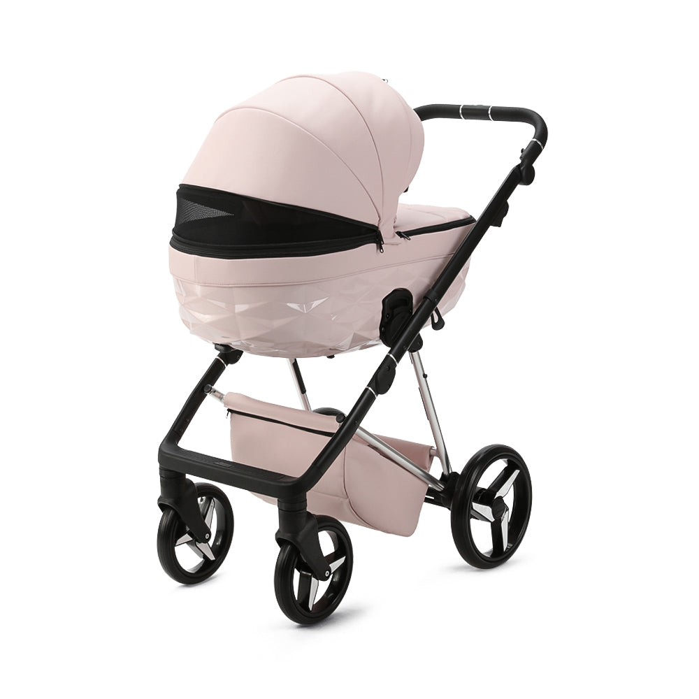 Mee-go Milano Quantum 3-in-1 Travel System - Pretty in Pink