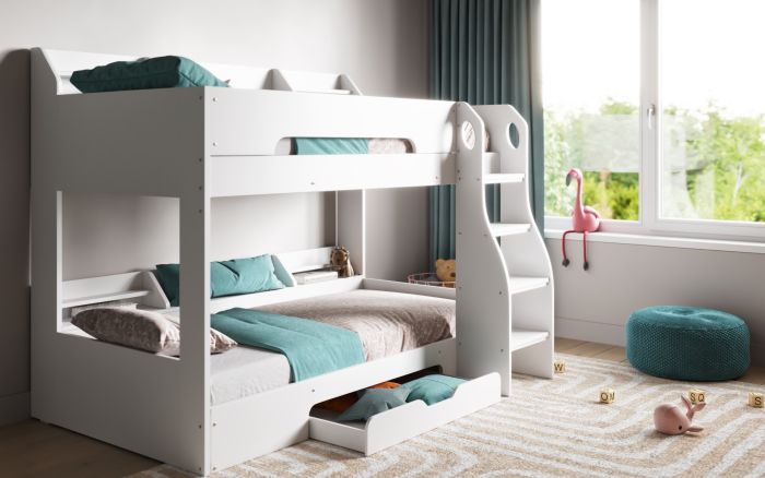 Flair Furnishings Flick Bunk Bed - White