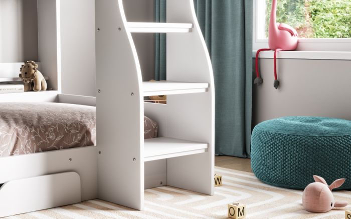 Flair Furnishings Flick Bunk Bed - White