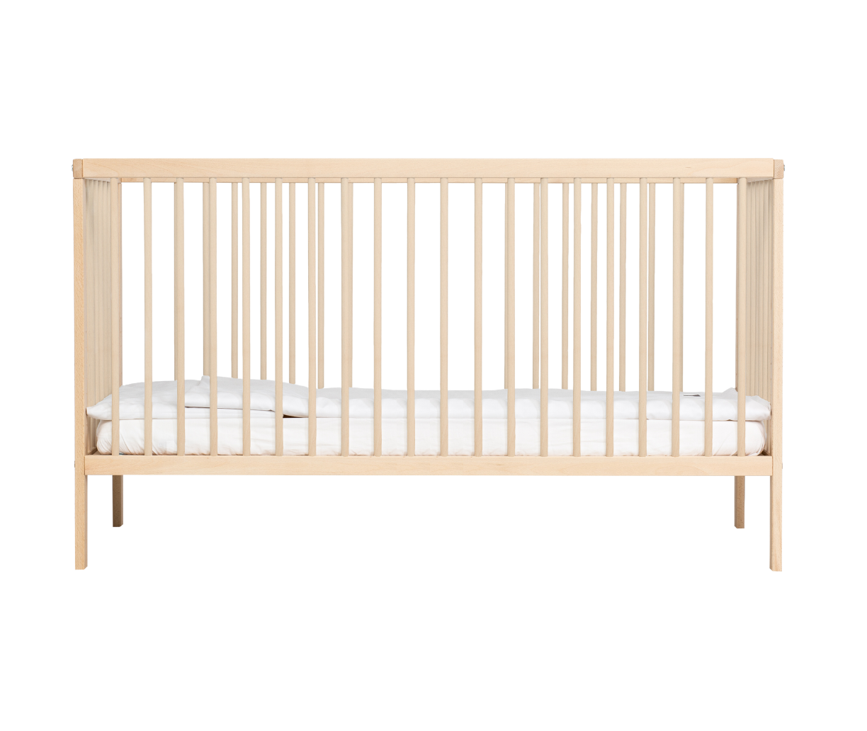 Mokee Midi Cot Bed (140 x 70) - Beech