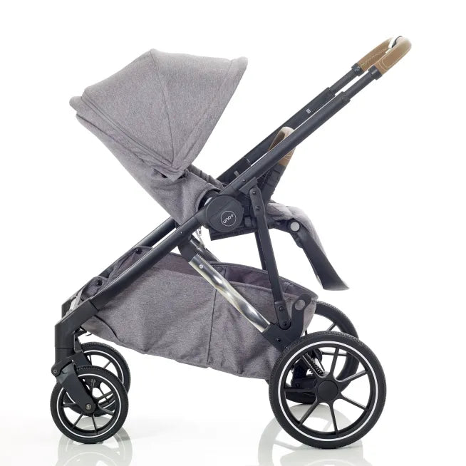 Mee-go Uno+ 2-in-1 Pram & Accessories Grey/Chrome